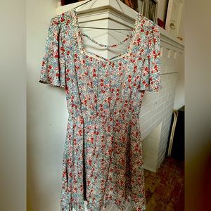 Flowery summer dress